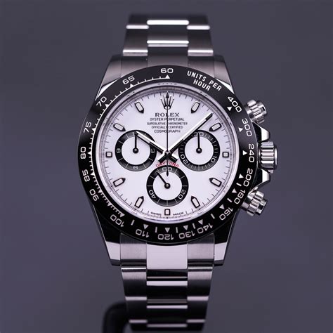 rolex daytona ceramic white on wrist|rolex daytona price list.